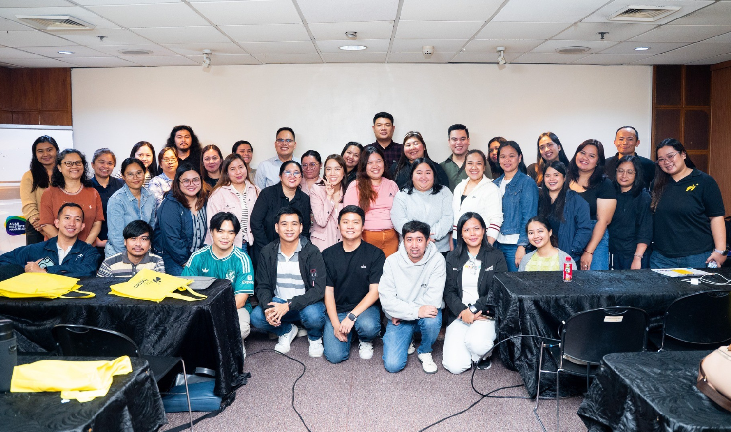 Filipino students at the first PTE Academic Masterclass in Manila
